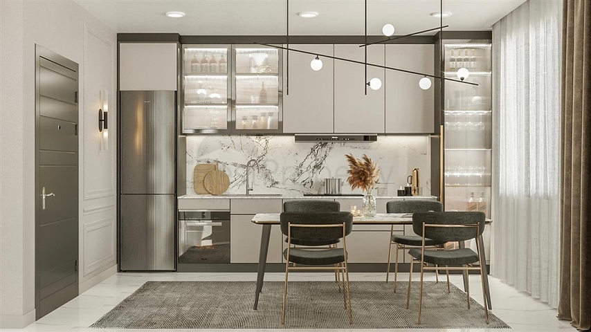 مشروع مع البنية التحتية الفندقية في منطقة منتجع أفسالار