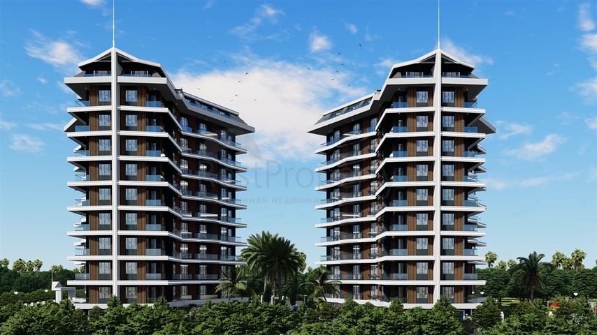 مشروع مع البنية التحتية الفندقية في منطقة منتجع أفسالار