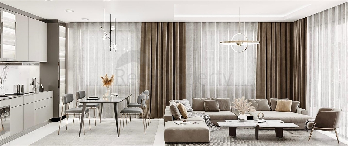 مشروع مع البنية التحتية الفندقية في منطقة منتجع أفسالار