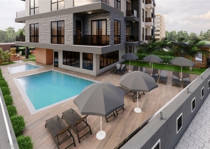 شقة بغرفة نوم واحدة في وسط ألانيا 