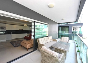 اطلالة بحر في كارجيجاك - شقة 2 غرفة وصالة -ضمن مجمع 5 نجوم -في كارجيجاك / الانيا 