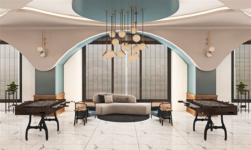 مجمع فاخر جديد مع بنية تحتية فندقية في باجلار