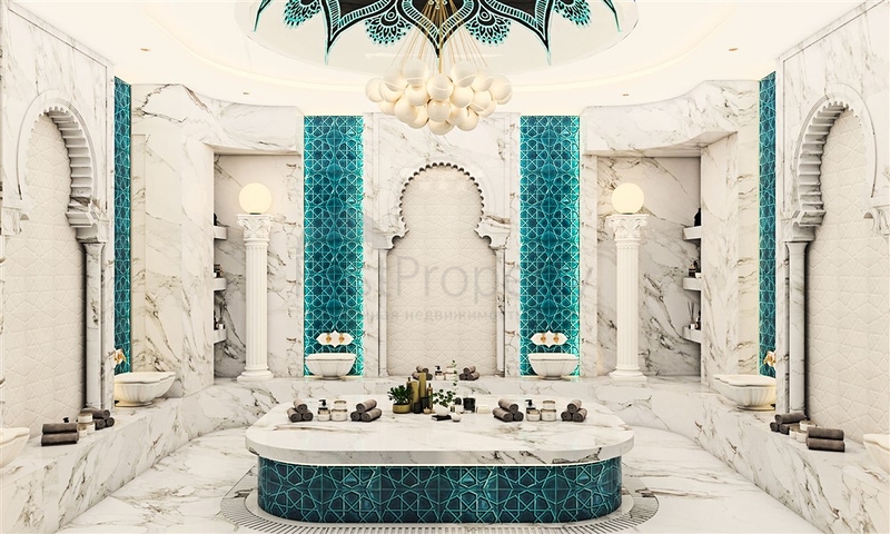 مجمع فاخر جديد مع بنية تحتية فندقية في باجلار