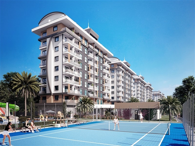 مجمع فاخر جديد مع بنية تحتية فندقية في باجلار