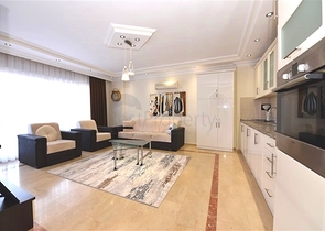 بنتهاوس مفروشة من غرفتي نوم في منطقة أوبا