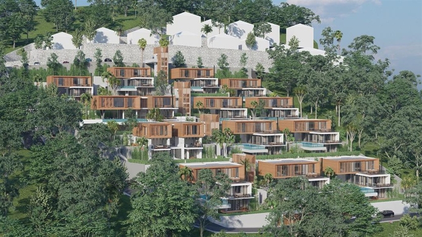 مشروع فيلا جديدة في منطقة تيبي