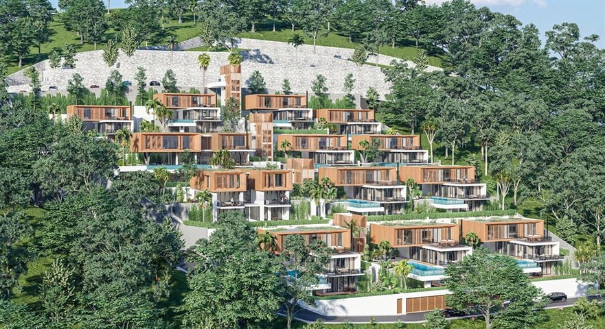 مشروع فيلا جديدة في منطقة تيبي