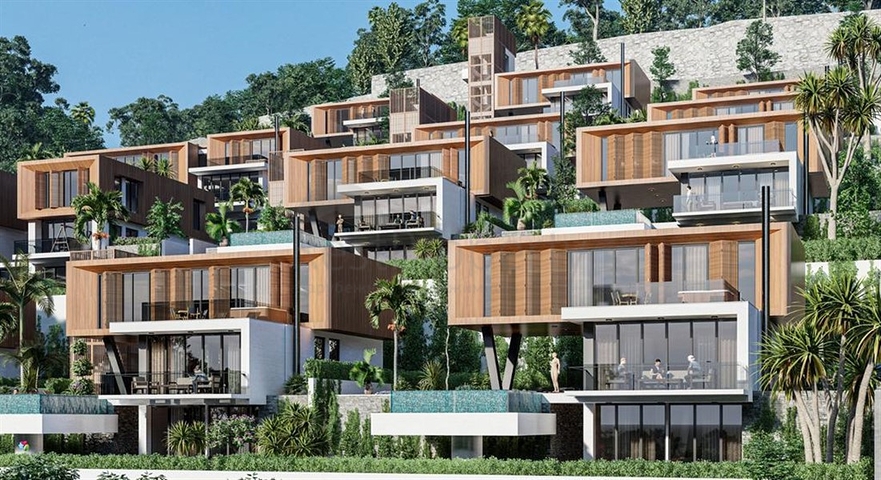 مشروع فيلا جديدة في منطقة تيبي