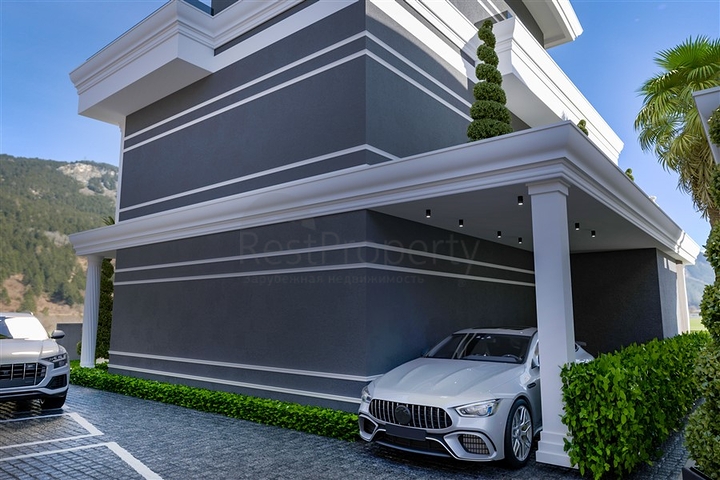 مجمع فلل مسور مع إمكانية الحصول على الجنسية التركية