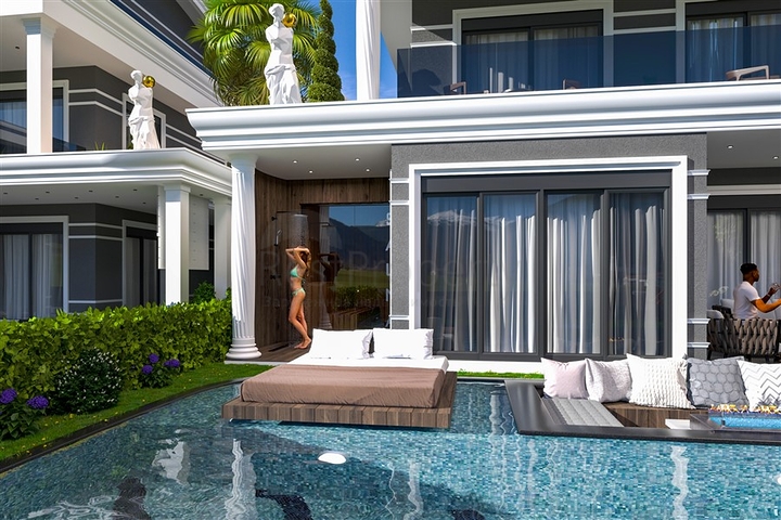 مجمع فلل مسور مع إمكانية الحصول على الجنسية التركية