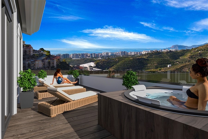 مجمع فلل مسور مع إمكانية الحصول على الجنسية التركية