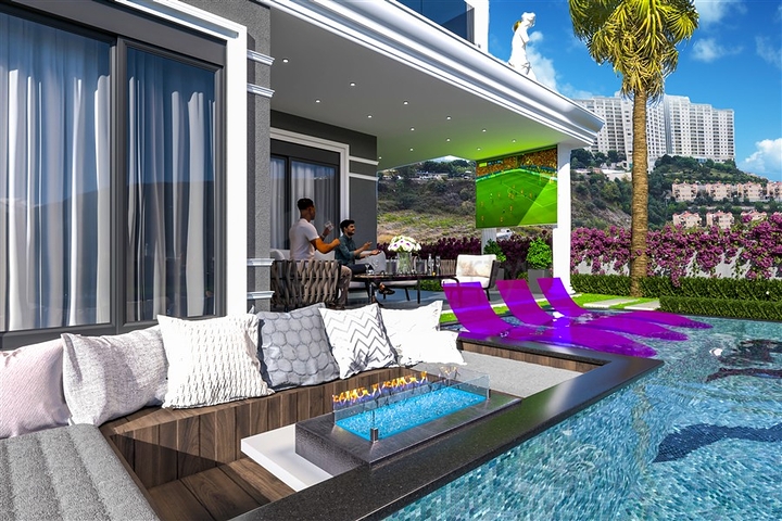 مجمع فلل مسور مع إمكانية الحصول على الجنسية التركية