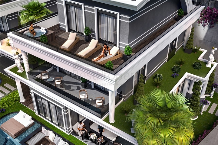 مجمع فلل مسور مع إمكانية الحصول على الجنسية التركية