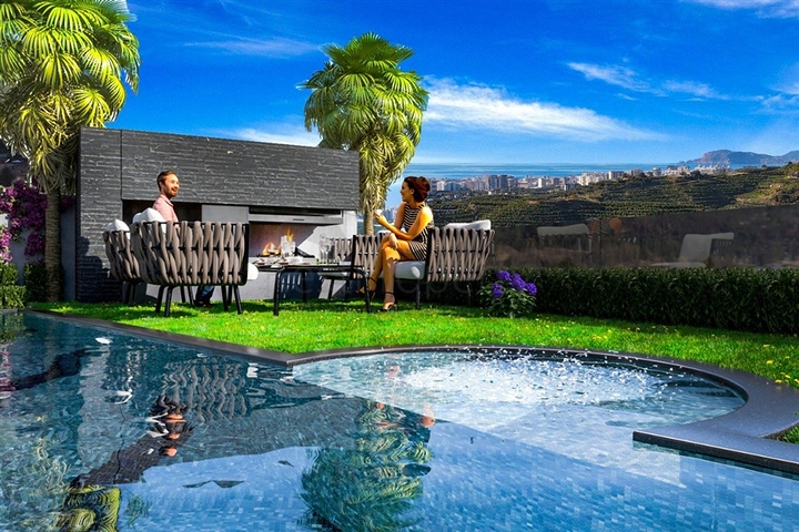 مجمع فلل مسور مع إمكانية الحصول على الجنسية التركية