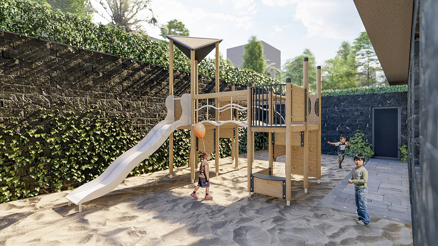 شقة 1+1 في منطقة محمودلار