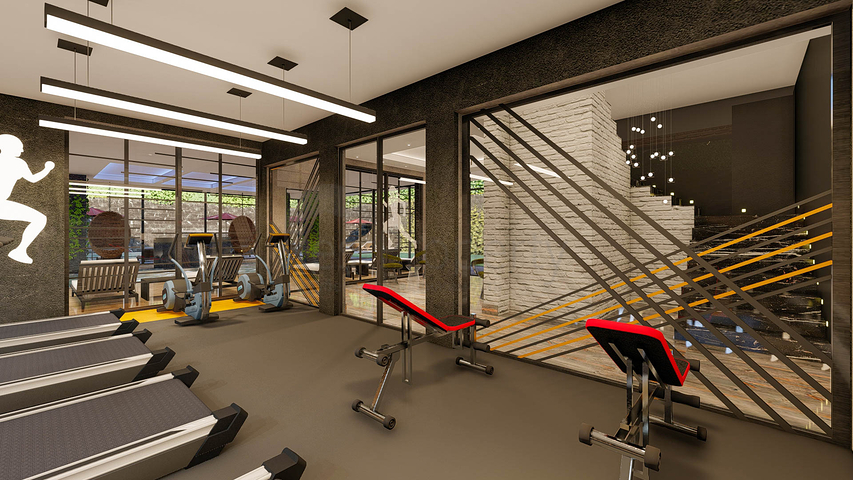 شقة 1+1 في منطقة محمودلار