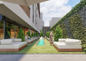 شقة 1+1 في منطقة محمودلار