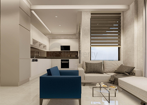 شقة 1+1 في منطقة محمودلار