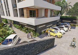 شقة 1+1 في منطقة محمودلار