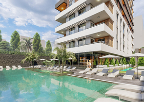 شقة 1+1 في منطقة محمودلار