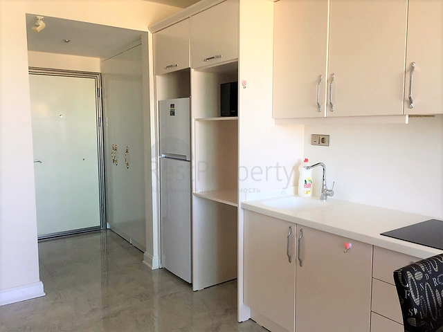 استديو ضمن مجمع سكني حديث على مسافة خطوات من شاطئ البحر 