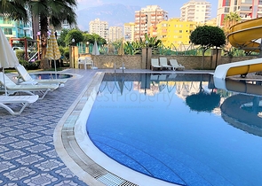 استديو ضمن مجمع سكني حديث على مسافة خطوات من شاطئ البحر 