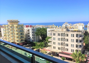 استديو ضمن مجمع سكني حديث على مسافة خطوات من شاطئ البحر 