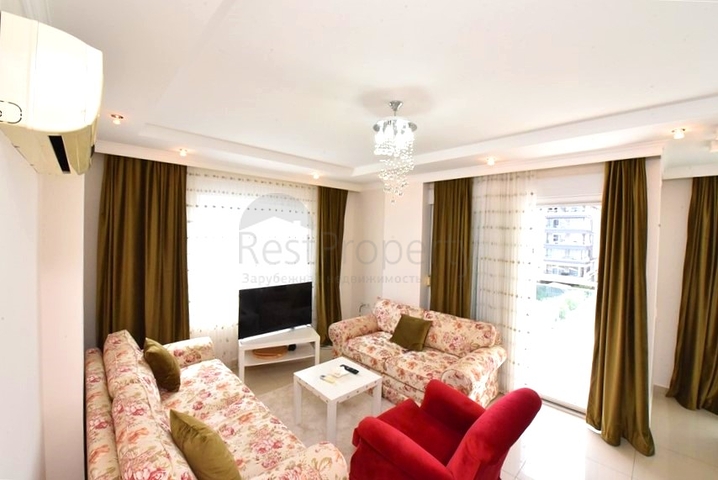 شقة 2+1 على بعد 50 متر من البحر في منطقة كستل 