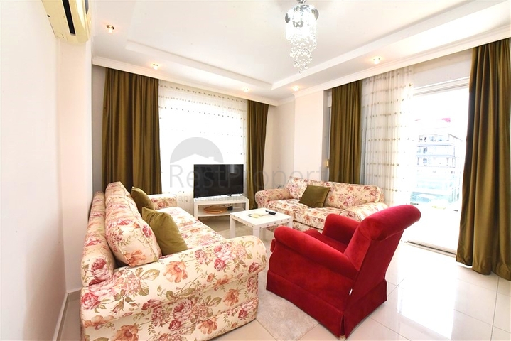 شقة 2+1 على بعد 50 متر من البحر في منطقة كستل 