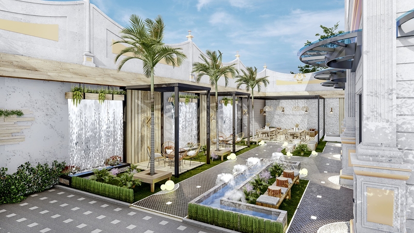 شقة 1+1 في مجمع سكني جديد في منطقة محمودلار