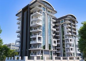 شقة بغرفة نوم واحدة في مجمع ألانيا الجديد