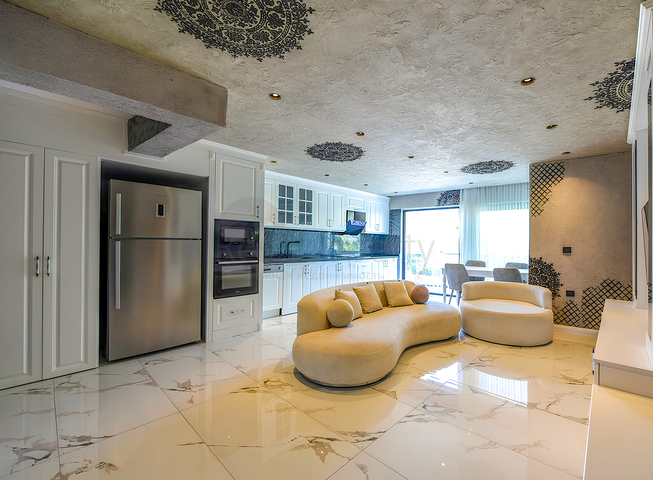 فيلا مفروشة 3 + 1 في كارجيجاك