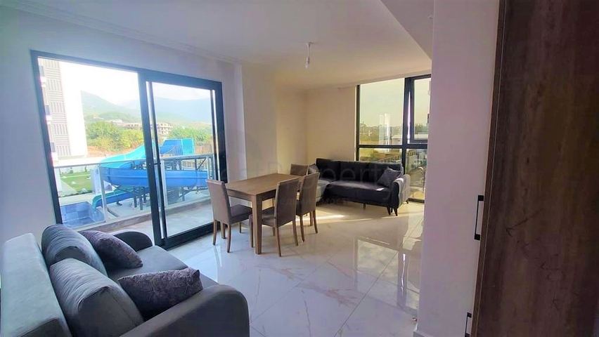 شقة مفروشة 2 + 1 في مجمع جديد في منطقة أوبا