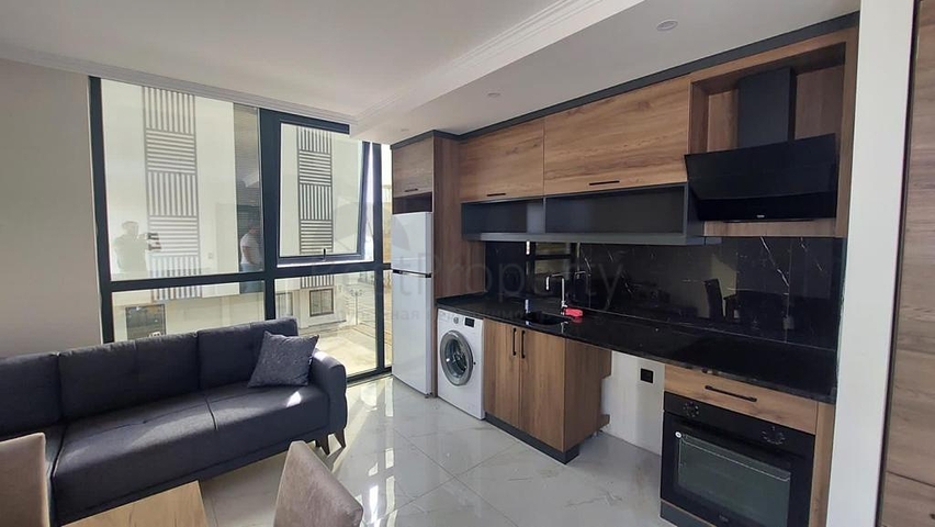 شقة مفروشة 2 + 1 في مجمع جديد في منطقة أوبا