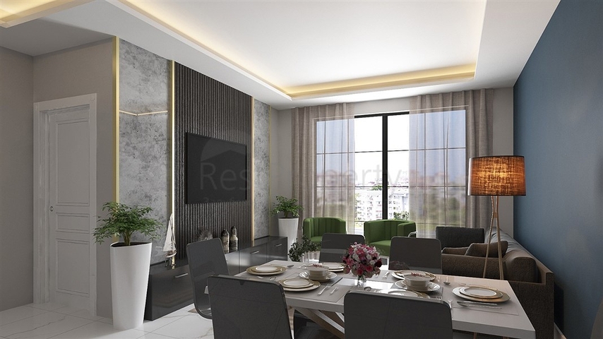 1 + 1 شقة في مجمع قيد الإنشاء