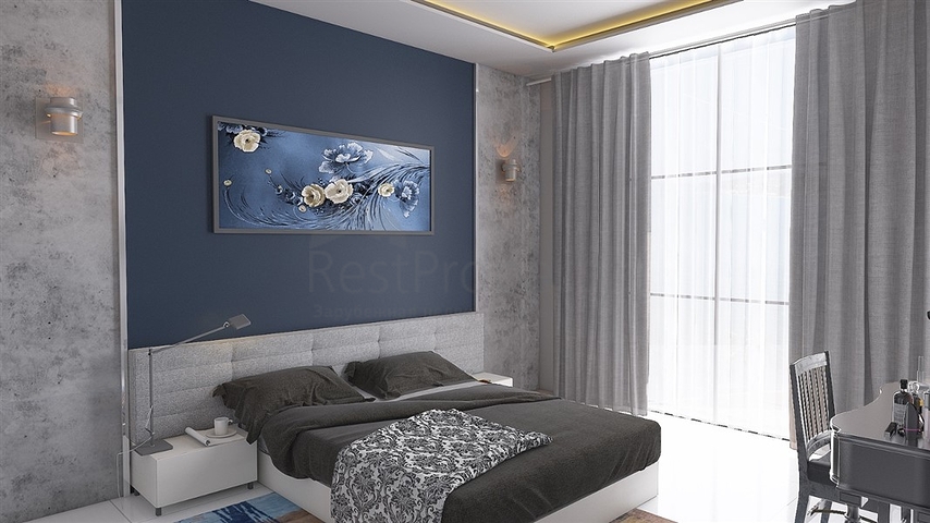 1 + 1 شقة في مجمع قيد الإنشاء