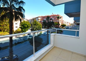 شقة مفروشة من غرفتي نوم في المركز السياحي في ألانيا