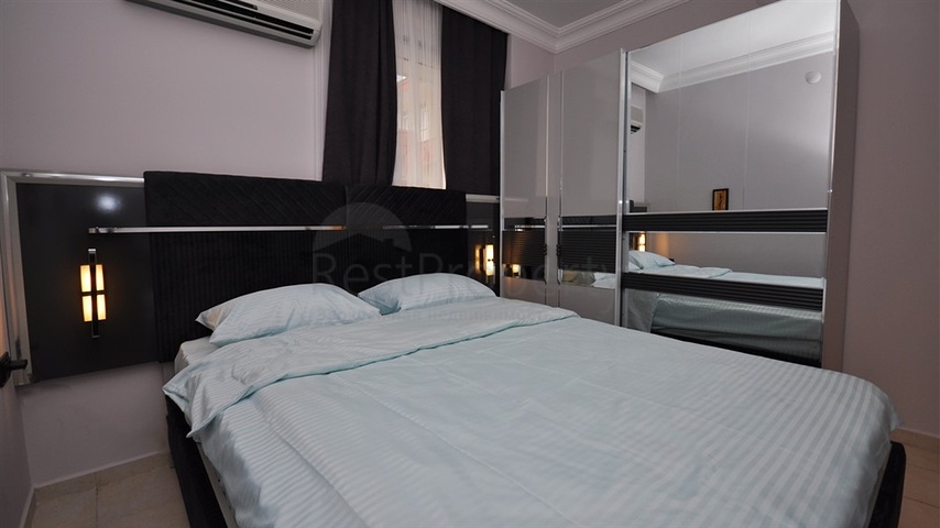  شقق 1+1 مع الحد الأدنى من البنية التحتية في وسط ألانيا