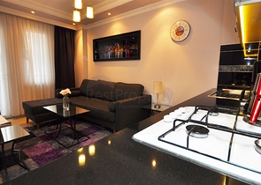  شقق 1+1 مع الحد الأدنى من البنية التحتية في وسط ألانيا