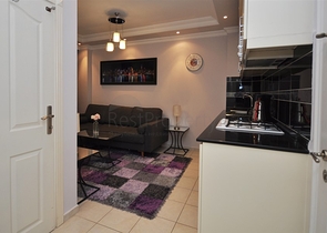  شقق 1+1 مع الحد الأدنى من البنية التحتية في وسط ألانيا