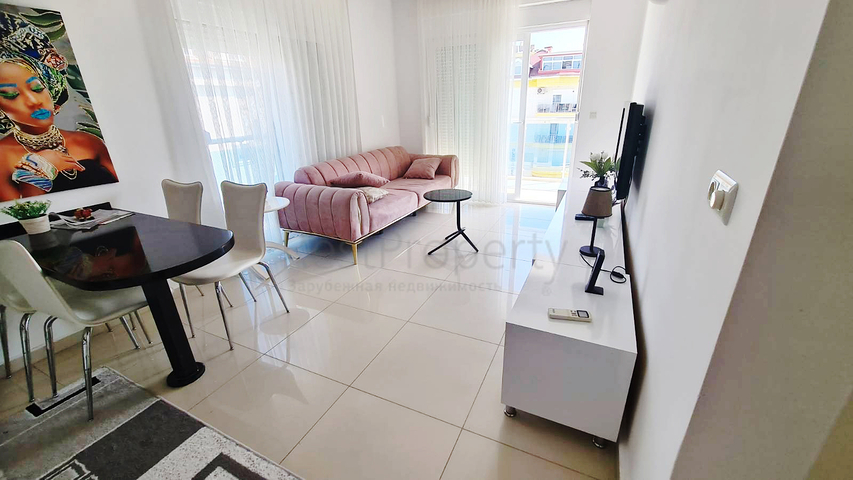 شقة مفروشة 1 + 1 في منطقة أوبا