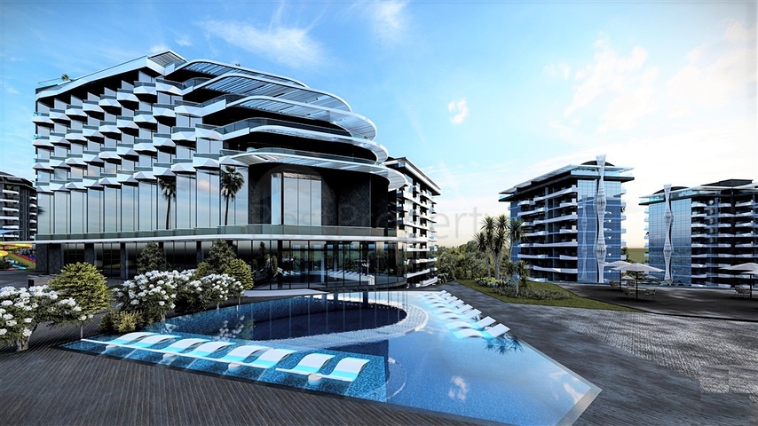 مشروع واسع النطاق على بعد 900 متر من البحر في منطقة أفسلار 