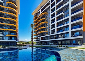 شقة من غرفتي نوم في مجمع جديد جميل في أفسالار