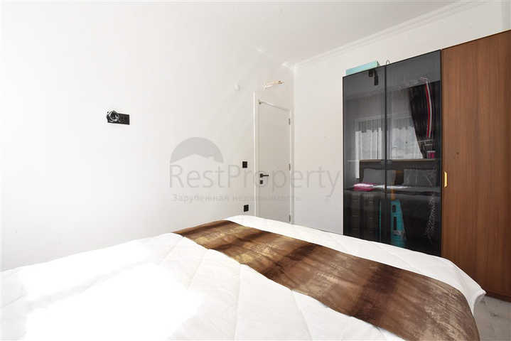 شقة جاهزة 1 + 1 في مجمع مع البنية التحتية للفندق 