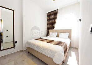 شقة جاهزة 1 + 1 في مجمع مع البنية التحتية للفندق 