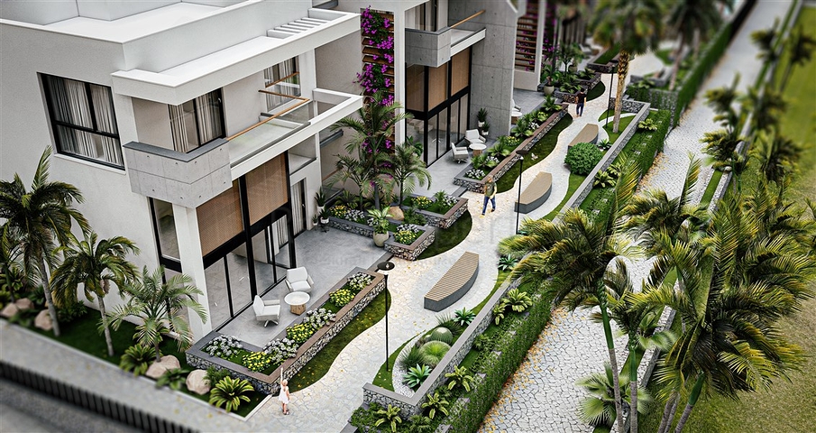 شقق وغرف علوية على بعد 250 متر من البحر في منطقة إسنتيبي الخلابة