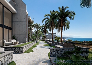 شقق وغرف علوية على بعد 250 متر من البحر في منطقة إسنتيبي الخلابة