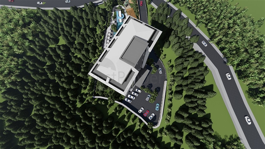 مجمع سكني ببنية تحتية على مسافة قريبة من البحر في منطقة توسمور