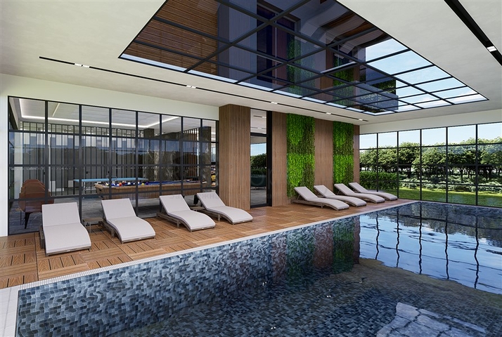 مجمع سكني ببنية تحتية على مسافة قريبة من البحر في منطقة توسمور