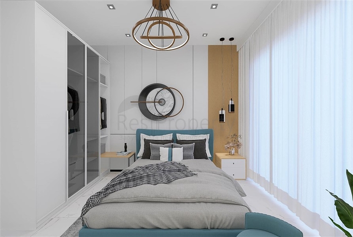 مجمع سكني ببنية تحتية على مسافة قريبة من البحر في منطقة توسمور